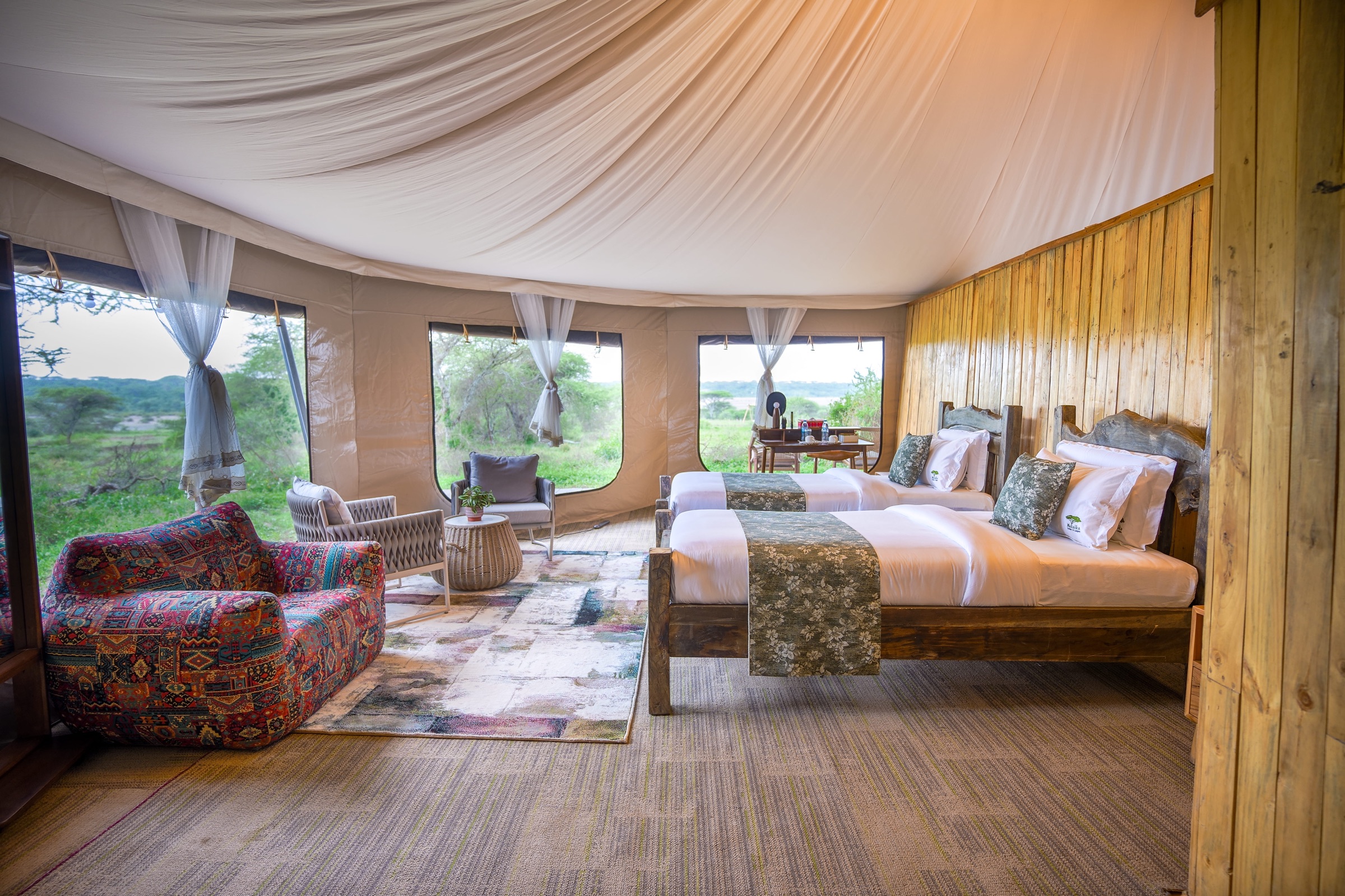 Mara family tent spacious interior