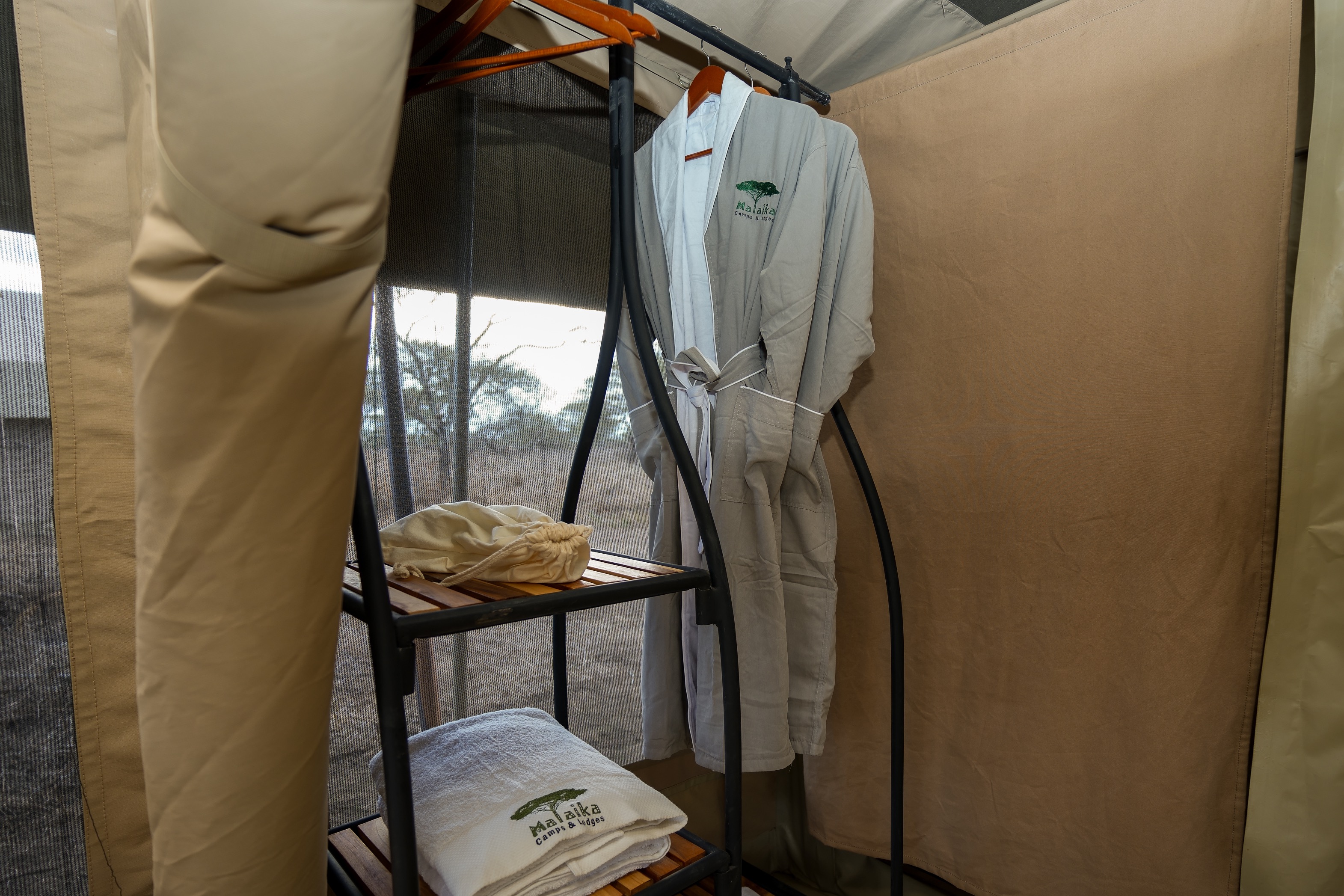 Dining setup at Malaika Migration Camp